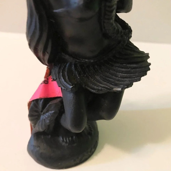 Vintage HIP Hawaiin Hula Dancer Figure Hawaii  Tiki Resin Figurine - Picture 16 of 16